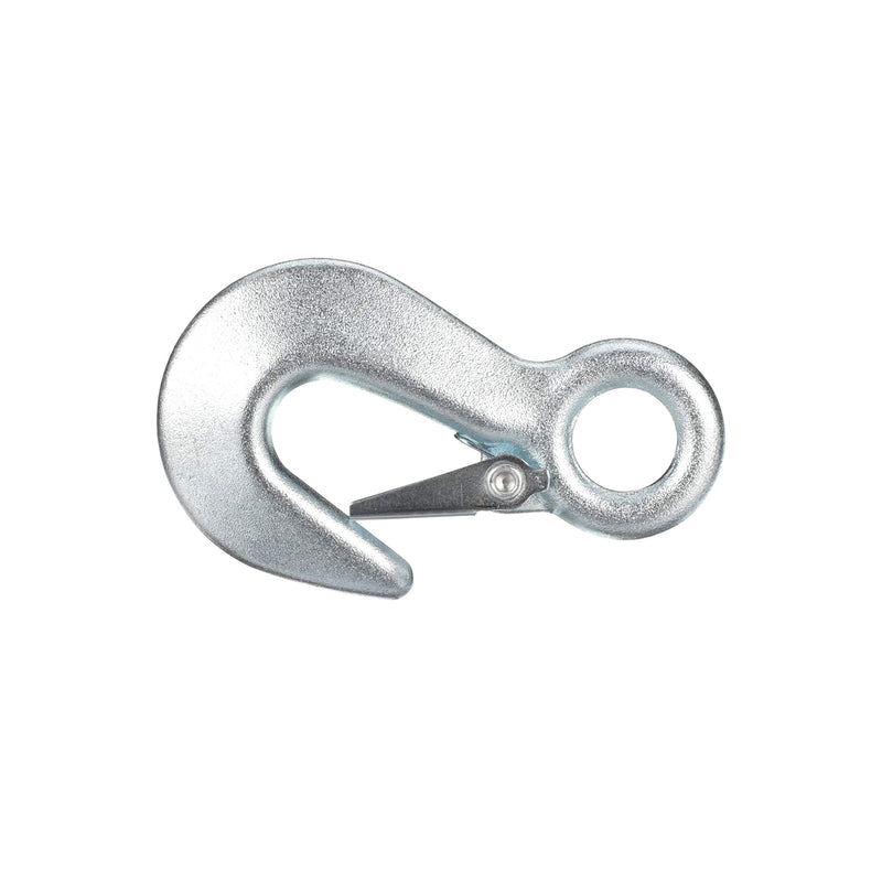 NewNest Australia - Utility Snap Hook - Heavy-Duty, Spring-Loaded Closure, Zinc-Plated Steel, 4 in. Long, 5/8-In. Ring Diameter 