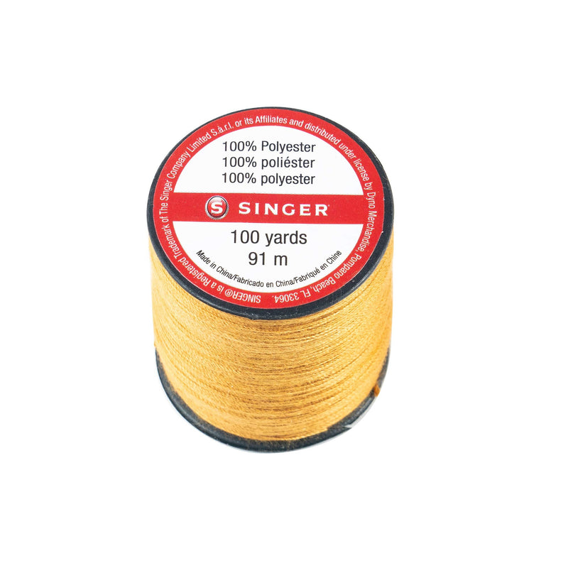 SINGER 67120 Blue Jean Thread, 100 Yards, Old Gold - NewNest Australia
