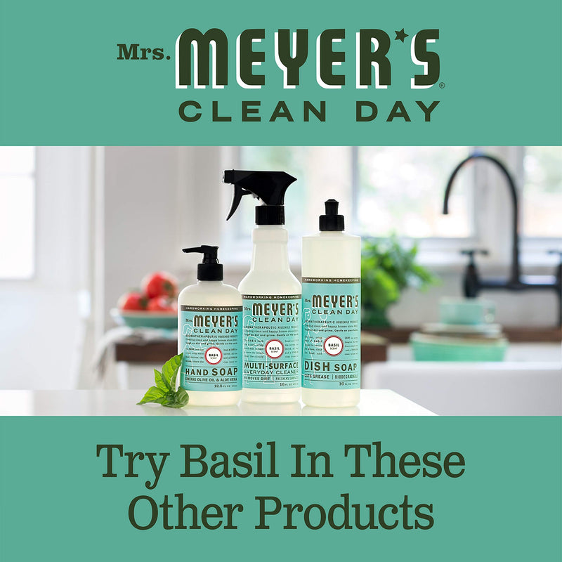 Mrs. Meyer's Dryer Sheets, Softens Fabric, Reduces Static, Cruelty Free Formula, Basil Scent, 80 Count - NewNest Australia