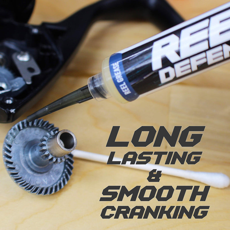Extant Labs Reel Care Combo: Fishing Reel Oil and Grease Kit, 2X 10ml Syringe - Spinning, Baitcasting, Freshwater, Saltwater, Hardwater Reel Maintenance - Low Temp Performance -50F/-40C - NewNest Australia