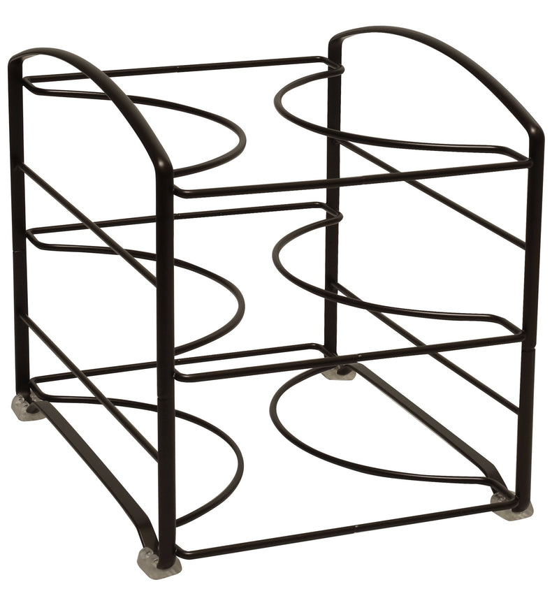 NewNest Australia - DecoBros Kitchen Wrap Organizer Rack, Bronze (Small/Standard, 2-1/2" BOX) 