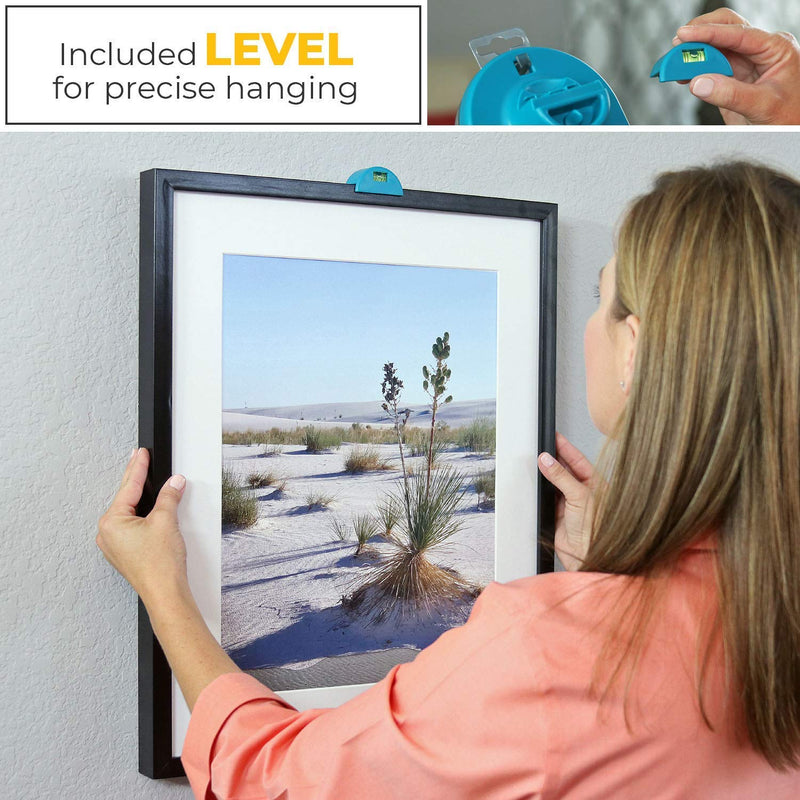 Go Hang It! Pro, The Original All-in-One Picture Hanging and Leveling Kit - Easily Hang Sawtooth/Wire Hangers - Includes Hardware Case with 85-Piece Picture Hanging Essentials - NewNest Australia