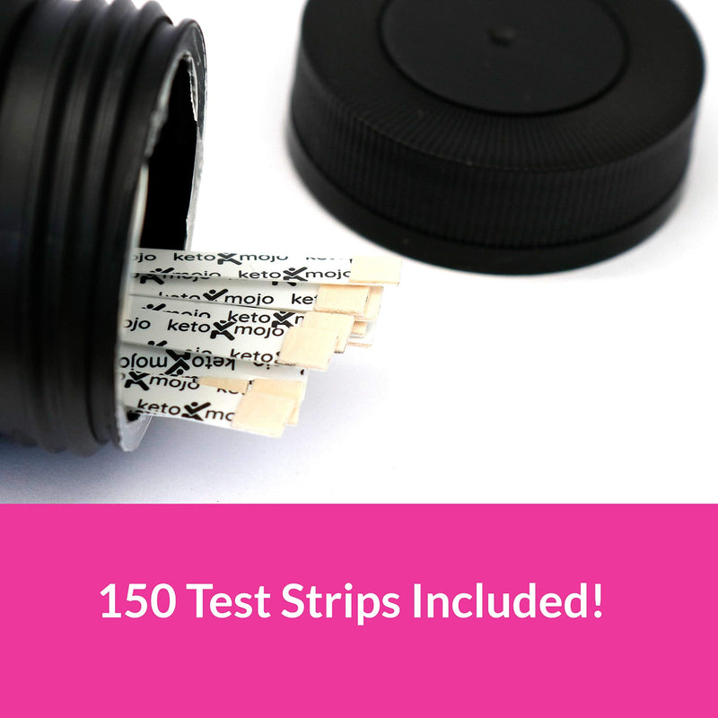 150 Ketone Test Strips with Free Keto Guide eBook & Free APP. Urine Test for Ketosis on Ketogenic & Low-Carb Diets. Extra-Long Strips. - NewNest Australia