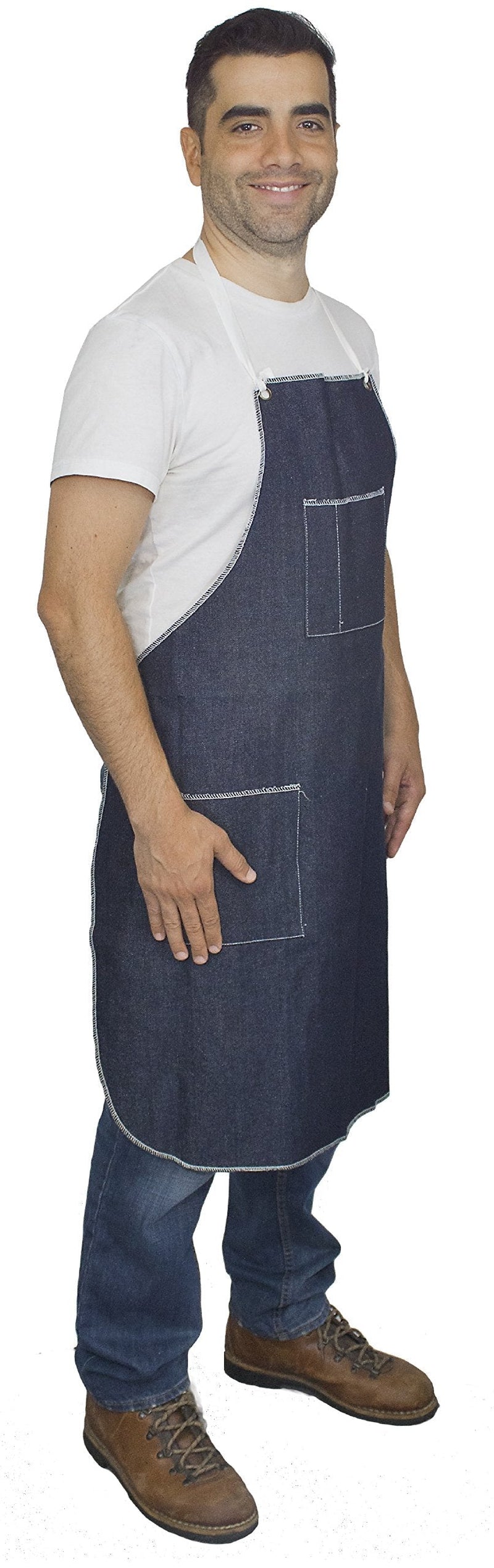 Galeton 8100 Shop Apron, One Size, Denim - NewNest Australia