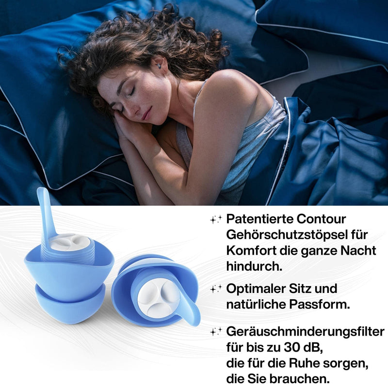 Earpeace Sleep Ear Plugs For Sleeping - Ultra Comfortable Ear Plugs For Noise Sensitivity During Sleep And Travel - Noise Reduction 30 Db - Ear Plugs In Small Size - NewNest Australia