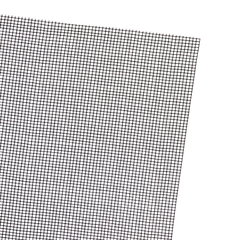 Replacement Adjustable Fiberglass Window Screen Mesh Roll for Patio, Windows, Sliding Doors (Black, 39 x 118 Inches) Black - NewNest Australia