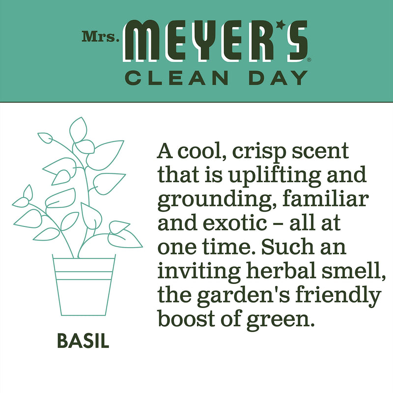 Mrs. Meyer's Dryer Sheets, Softens Fabric, Reduces Static, Cruelty Free Formula, Basil Scent, 80 Count - NewNest Australia