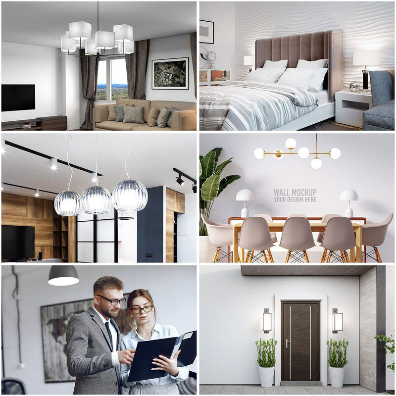60W Equivalent, Linkind A19 LED Light Bulb, 9W 5000K Daylight, 840 Lumens, E26 Base Non-Dimmable LED Light Bulb, Standard Replacement, UL Listed, 6-Pack Daylight-60 Watt - NewNest Australia