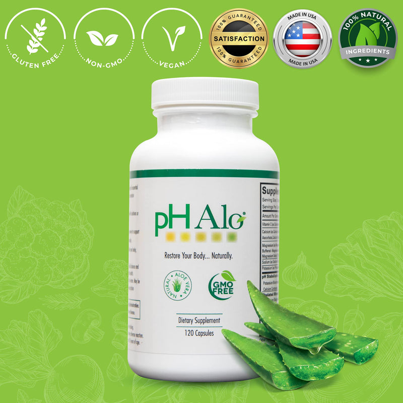 pHAlo pH Balance Supplement Pills - Magnesium, Bicarbonates Capsules for Alkaline Balance - Natural Treatment for Focus, pH Balance, Gut Health, Performance and Recovery - NewNest Australia