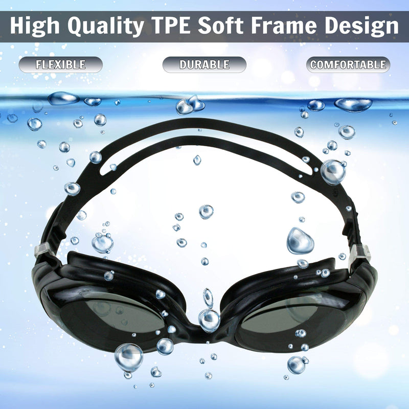 Water Gear Vapor Swim Goggles Smoke/Smoke - NewNest Australia