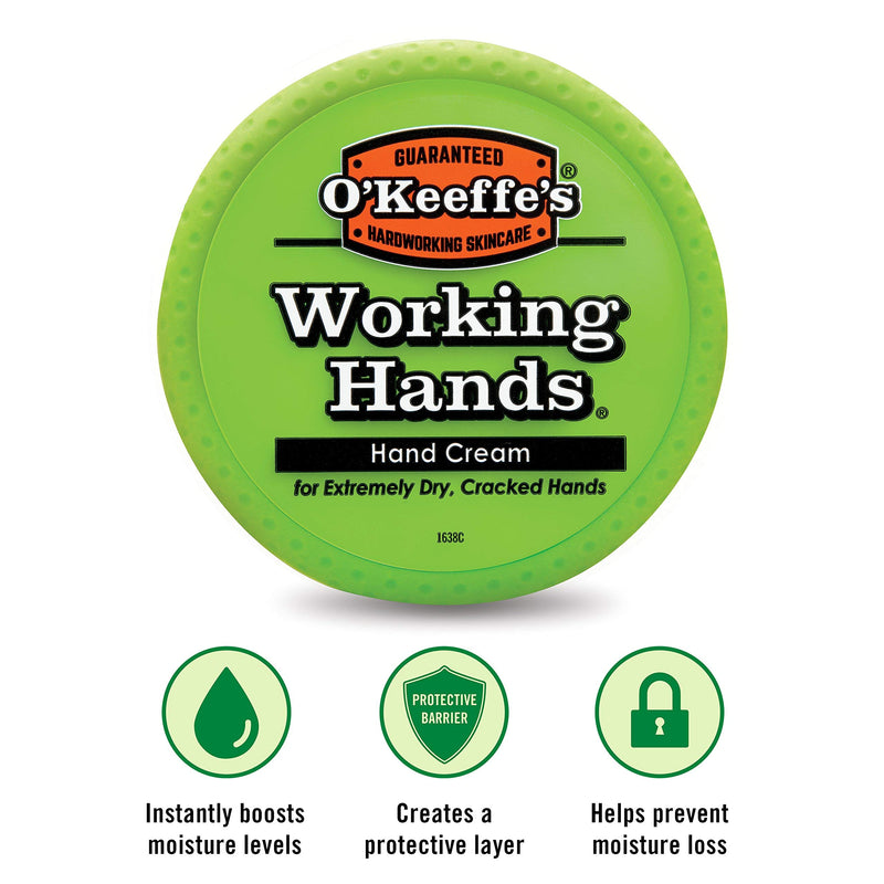 O'Keeffe's 7044001 379-3734 Working Hand Cream, Multi-Colour, 1 Pack - NewNest Australia