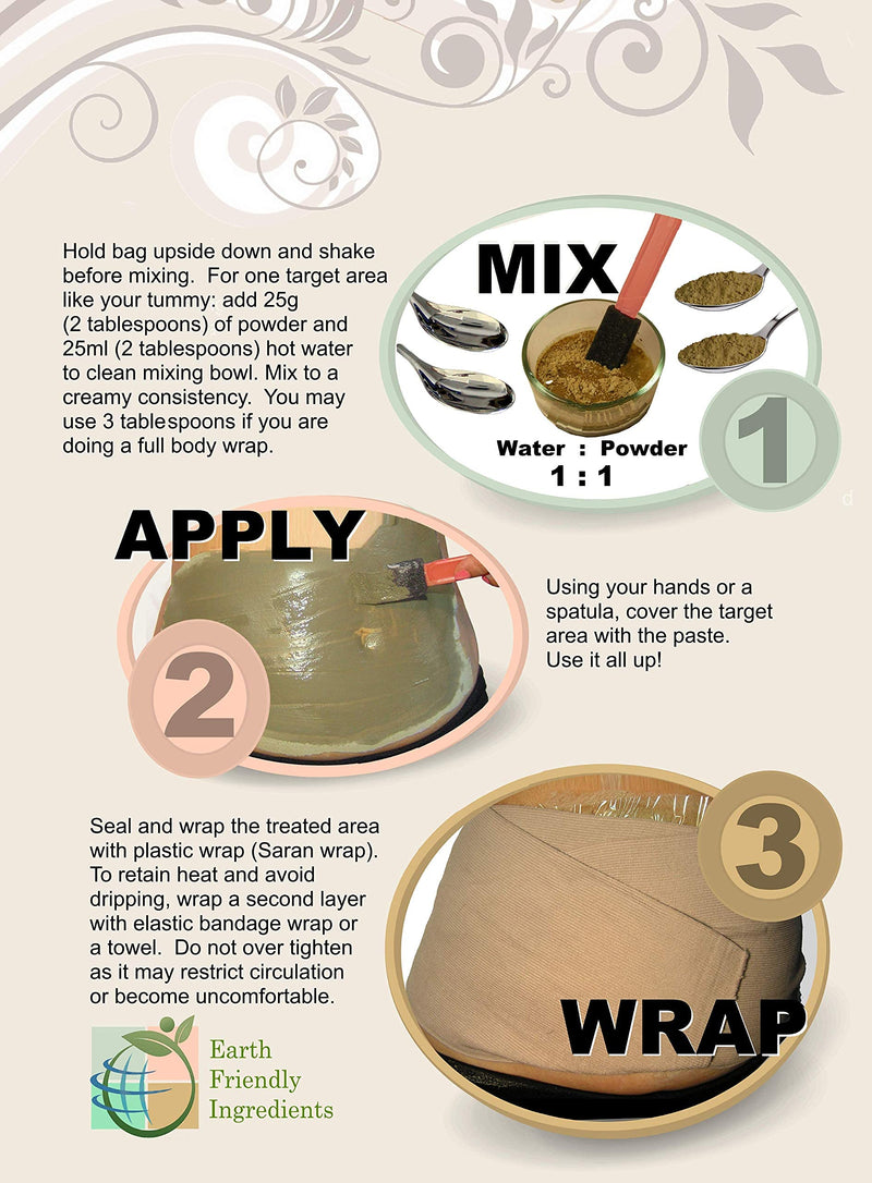 DIY Body Wrap: SPA Formula for Home Use: Seaweed, Healing Clay, Garcinia Cambogia, and Dead Sea Salt - NewNest Australia