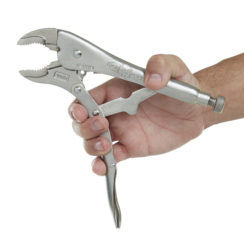 IRWIN VISE-GRIP Original Locking Pliers with Wire Cutter, Curved Jaw, 10-Inch (502L3) 1 - NewNest Australia