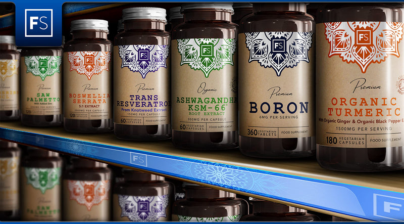FS Boron Supplement | 360 Boron Tablets - 6mg per Serving | High Strength Boron Supplements | Non-GMO, Gluten, Dairy & Allergen Free | Manufactured in The UK 360 Count (Pack of 1) - NewNest Australia
