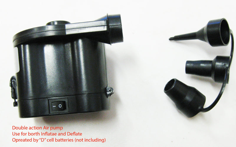 NewNest Australia - Zaltana DC air pump opreated by 4 "D" cell batteries (battery sold separately) APD 