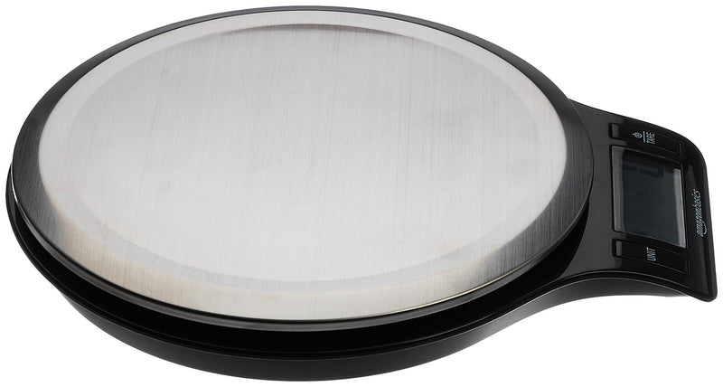 Amazon Basics Stainless Steel Digital Kitchen Scale with LCD Display, Batteries Included - NewNest Australia