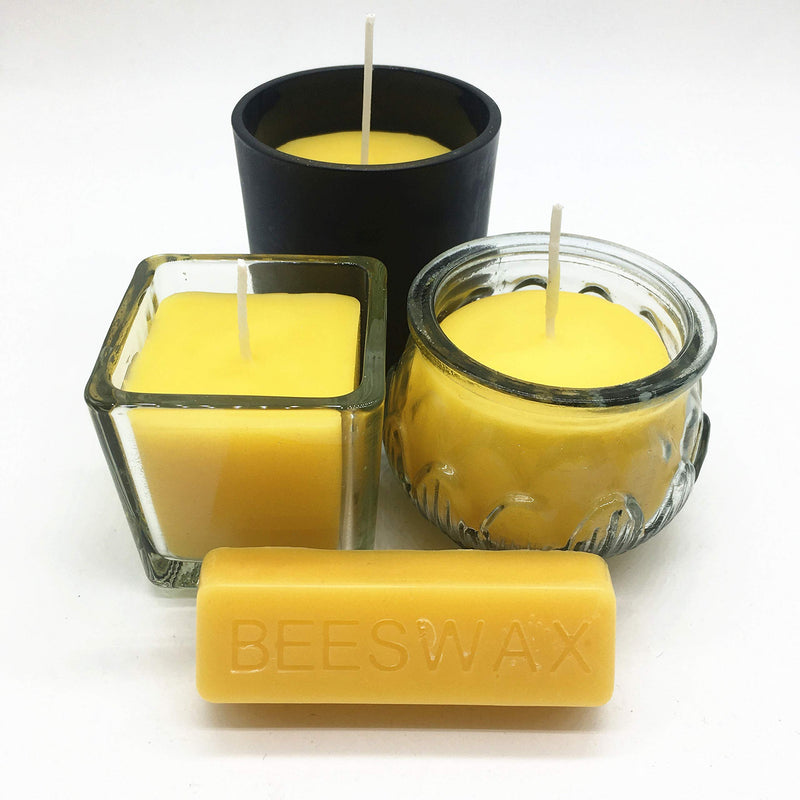 Beesworks® (6) 1oz Yellow Beeswax Bars - Package of (6) 1oz Bars (6oz) - Cosmetic Grade 1 - NewNest Australia