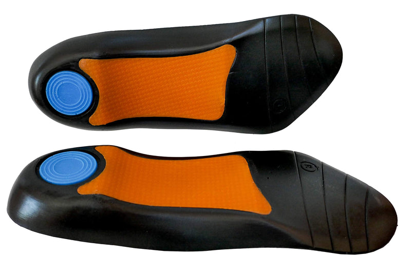 ¾ Gel"Impactor" Insole. Pain Relief from Plantar Fasciitis. Arch Support. Impact Absorber. Maximum Comfort. Ideal for Sports & Athletic Shoes. GEL HEEL SPOT IMPACT ZONE! Mens' 8-12 - NewNest Australia