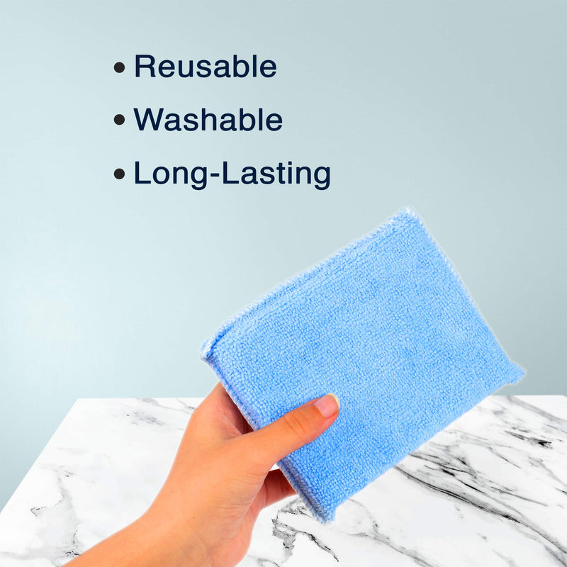 Professional Microfiber Sealer Applicator Pad – The Perfect Tool to Apply Sealer to All Natural Stone and Tile Like Marble, Granite, Concrete & Slate (Blue) Blue - NewNest Australia