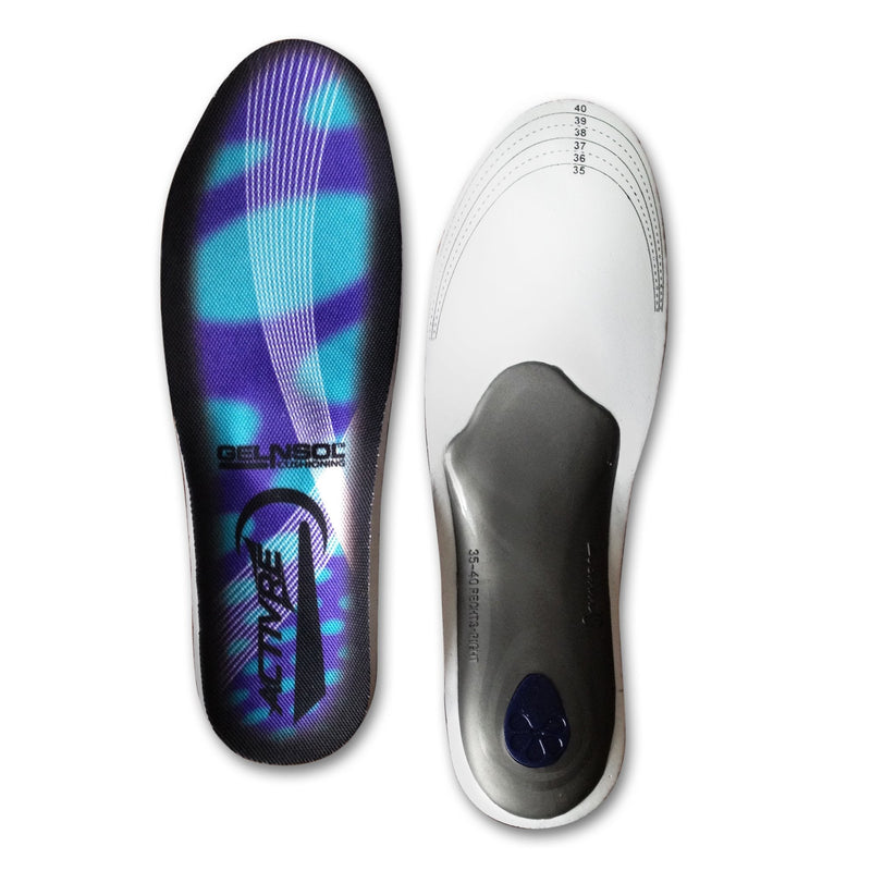 Activre Premium Orthotic Insoles - Plantar Fasciitis - Flat Feet - Heel Spur - Metatarsal Support - Fallen Arches - Including FREE Natural Treatment eBook UK Women 7 - 11 - NewNest Australia