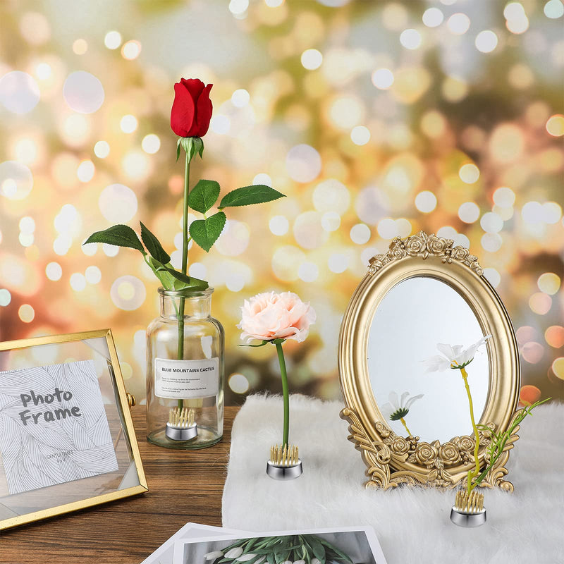 12 Pieces Flower Holder Floral Round Flower Arranger Flower Fixed Flower Pin Holder Tool Floral Arrangement Pin Holder Japanese Flower Holder for Flower Arrangement, Plant Fixation, Plant Decoration - NewNest Australia