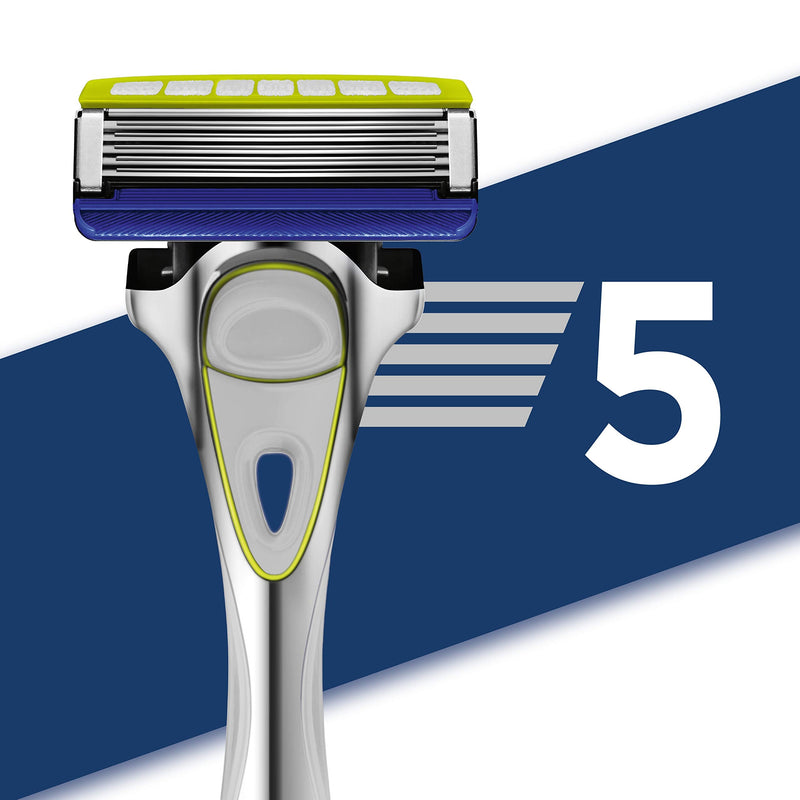 Wilkinson Sword Hydro 5 Skin Protection Sensitive Men's Razor with 3 Replacement Blades 4-piece set of razors + 3 replacement blades - NewNest Australia