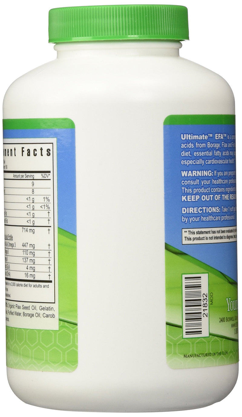Ultimate EFA 180 softgels - NewNest Australia