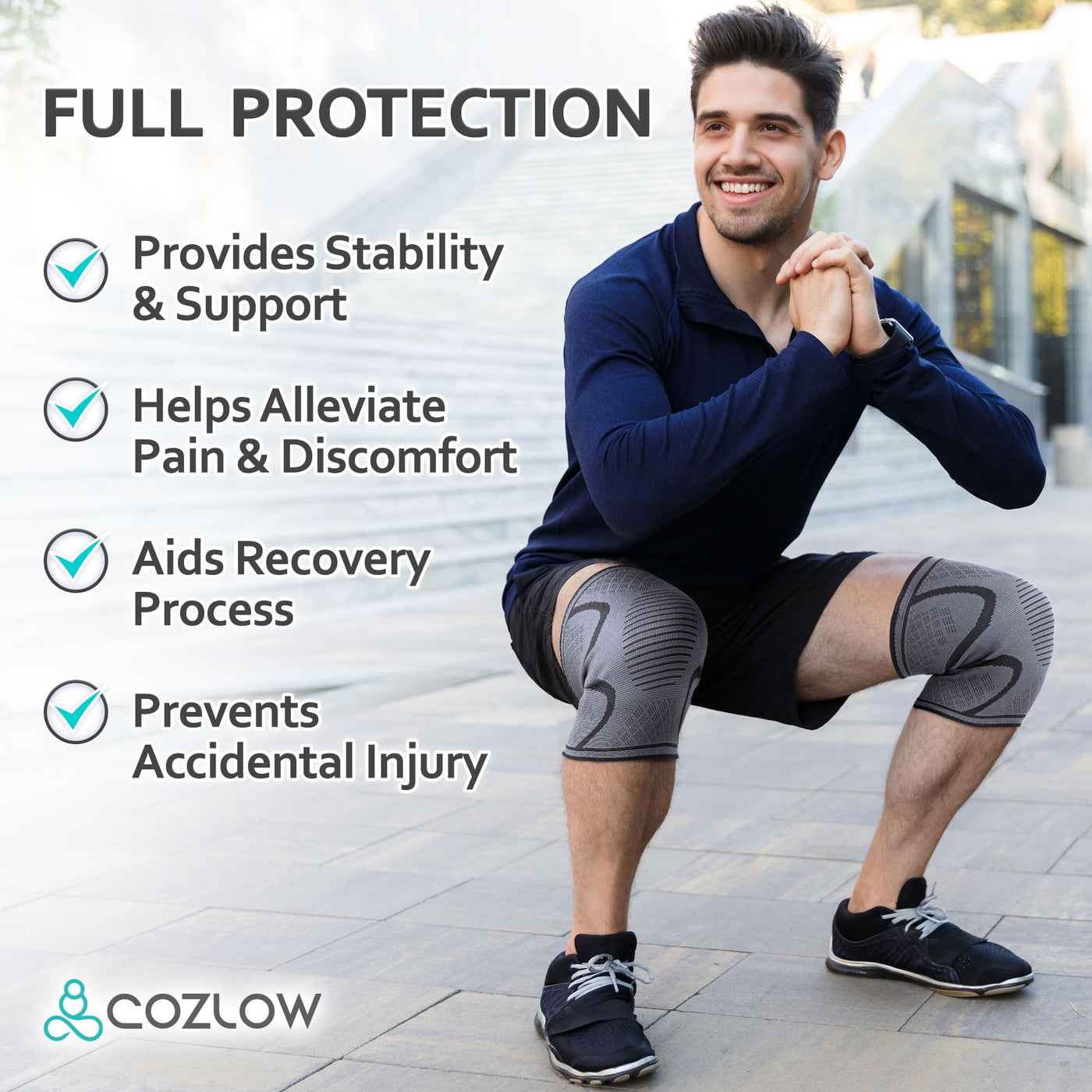 Knee Brace for Support and Pain Relief