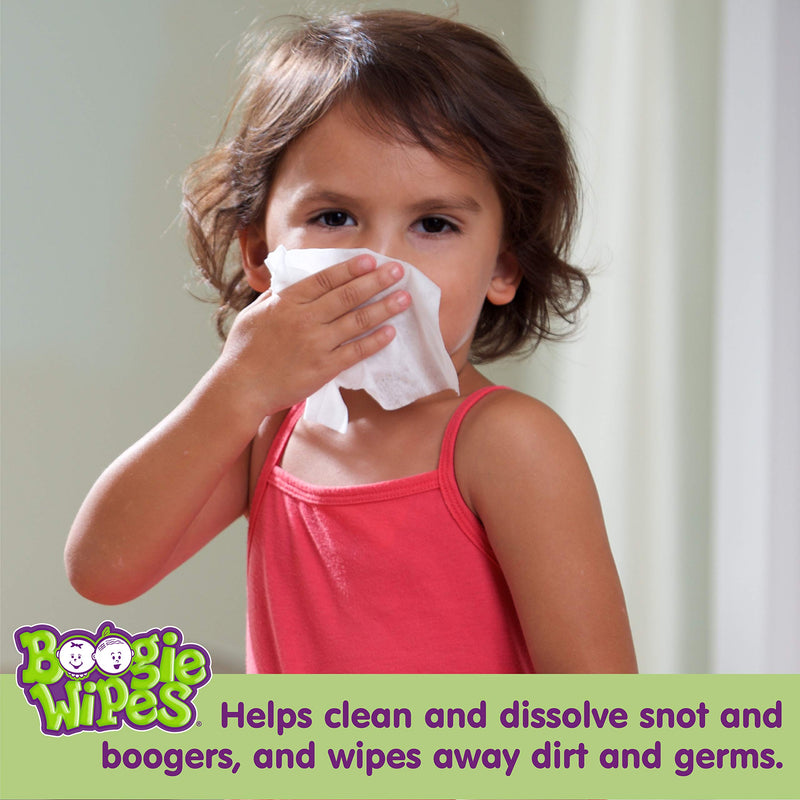 Boogie Wipes Gentle Wet Wipes for Baby and Kids, Face, Hand, Body & Nose, HSA/FSA Eligible, Made with Vitamin E, Aloe, Chamomile and Natural Saline, Fresh Scent, 30 Count, Pack of 3 - NewNest Australia