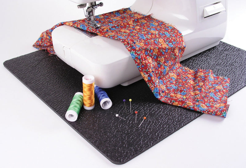 Cottage Mills Stay-in-Place Machine Mats - 2 Piece Set - 11" x 14" & 15" x 18" - Sewing Machine and Serger Mats - Calms Vibration and Dampens Noise. Made in USA. 2 pc Set - 11" x 14" & 15" x 18" - NewNest Australia