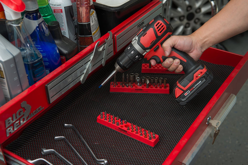 BIG RED MTO581T Torin Tool Storage Organizer: Magnetic Caddy Hex Bit Rack - NewNest Australia