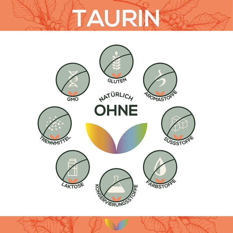 Taurine powder | 500g bag | 100% pure active ingredient | Quality from Austria | laboratory tested | vegan | Sanutrition - NewNest Australia