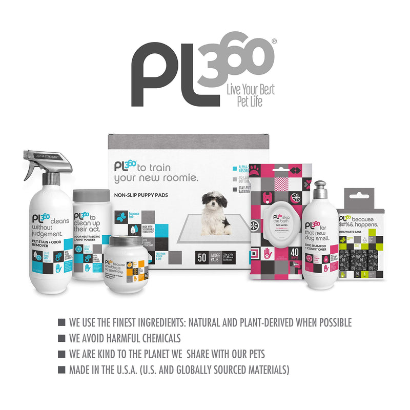 PL360 Pet Odor Neutralizing Carpet Powder | Pet Smell Oder Eliminator | Removes Cat, Dog, Pet, Bad Odors from Carpets | Eco Friendly, Natural and Safe Ingredients | 16 oz 1 pack - NewNest Australia
