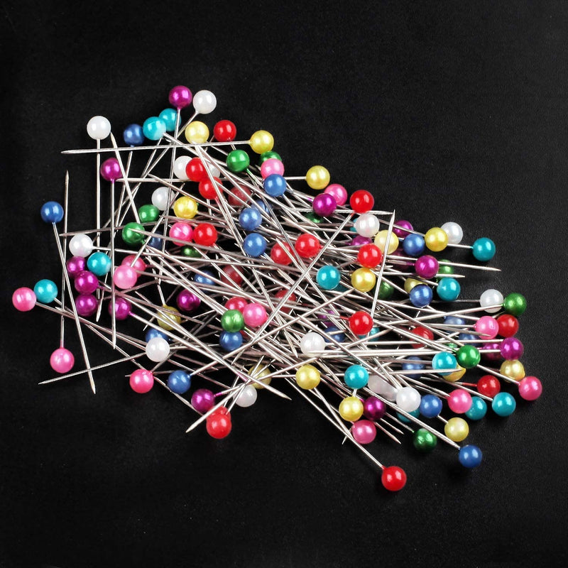 Sewing Pins, 600 PCS Straight Pins 1.6 in Pearlized Ball Head Pins, Sewing Pins for Fabric DIY Sewing Pins Crafts - NewNest Australia