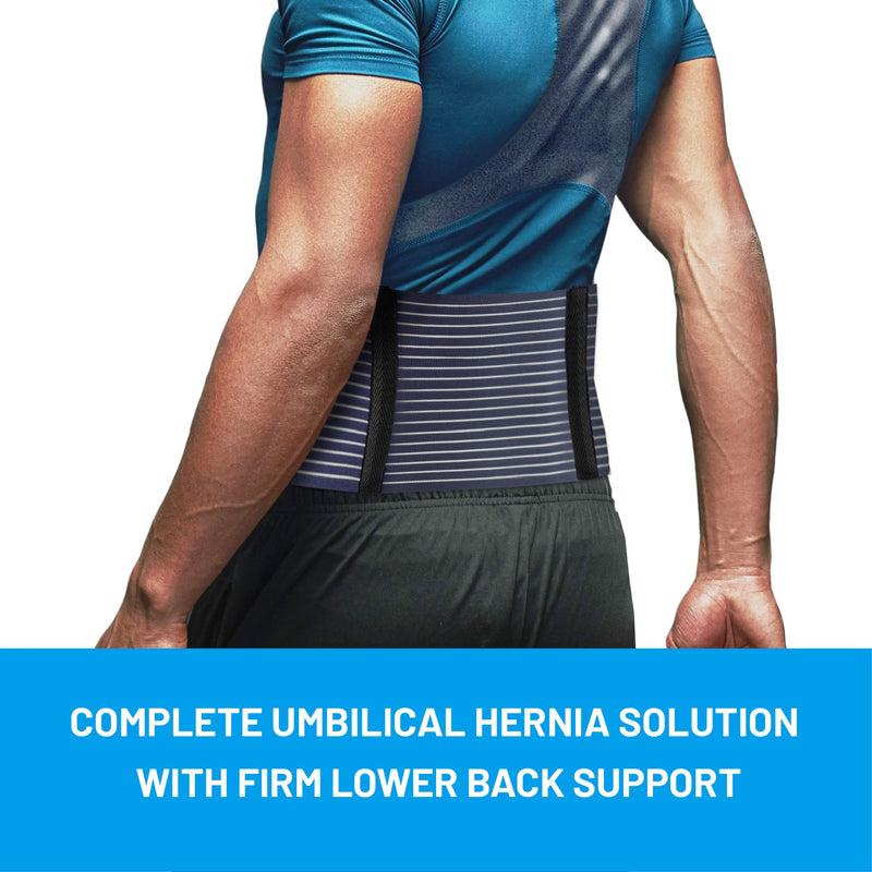 Everyday Medical Umbilical Hernia Belt - For Women and Men – Abdominal Hernia Binder for Belly Button Navel Hernia Support, Helps Relieve Pain - for Incisional, Epigastric, Ventral, & Inguinal Hernia Small/Medium (Pack of 1) - NewNest Australia