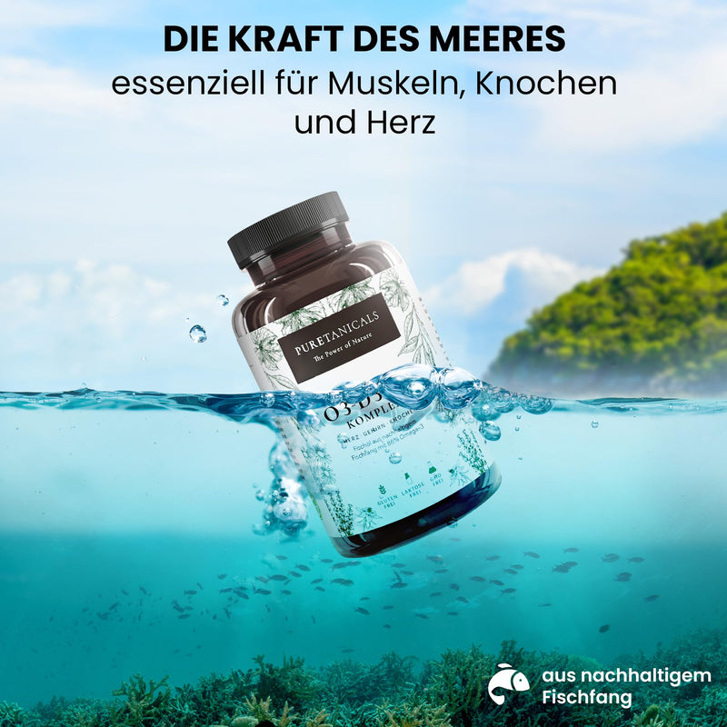 Omega 3 + Vitamin D3, K2 Mk7 All-Trans Micro Encapsulated - Premium Essentials O3-D3-K2 High Dose Fish Oil With Essential Epa & Dha Fatty Acids Fish Oil Omega3 Fish Oil Drops 240 Capsules - NewNest Australia