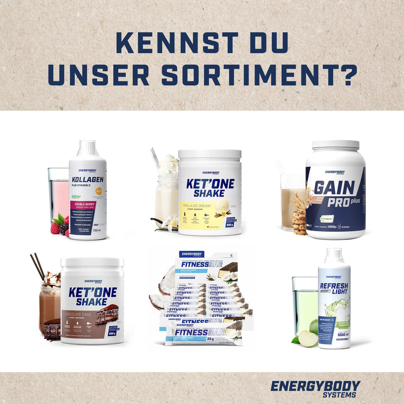 Energybody Nature Whey Protein Powder Sample Pack 2-5 X 30 G - Sugar And Low-Fat Whey Protein Powder Without Artificial Thickeners / Protein Powder Sample Pack / Protein Powder Sample Set - NewNest Australia