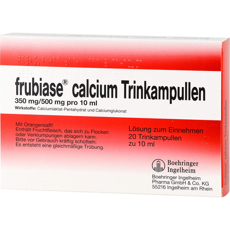 Frubiase Calcium T drinking ampoules 20 pieces - NewNest Australia