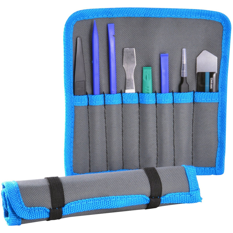 Professional Opening Pry Tool Repair Kit with Non-Abrasive Nylon Spudgers and Anti-Static Tweezers, 8 Piece Set - NewNest Australia