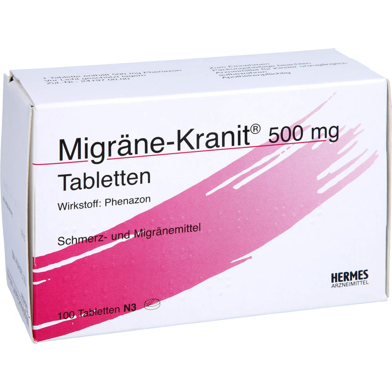 MIGRAINE KRANIT 500 mg tablets 100 pcs - NewNest Australia