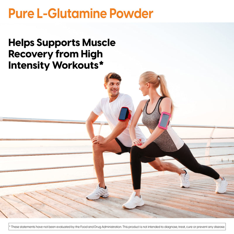 Doctor's Best Pure L-Glutamine Powder, Supports Muscle Mass, Strength & Post-Workout Recovery, Amino Acid, 300g - NewNest Australia