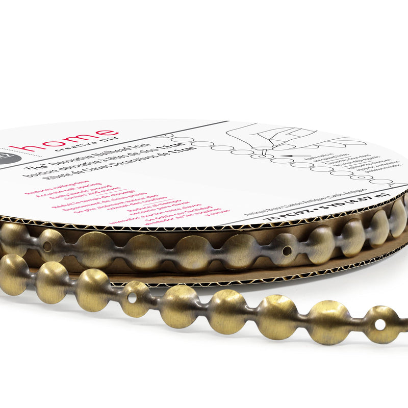 Nailhead Trim 5 Yards-Antique Gold Antique Brass - NewNest Australia