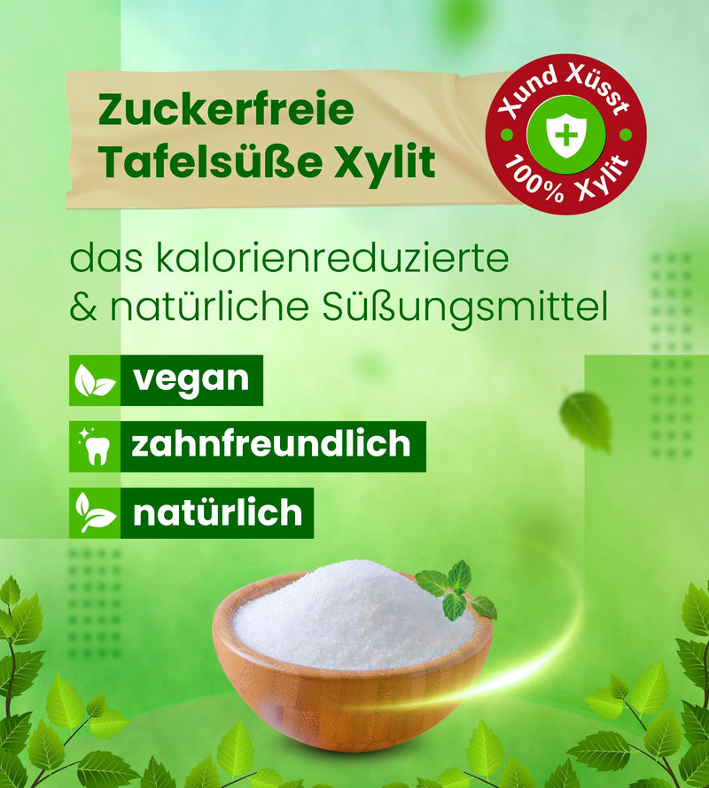 5kg Premium Xylitol Birch Sugar | 5kg bucket value pack | 40% fewer calories | tooth-friendly & vegan | sweetens 1:1 like sugar - NewNest Australia