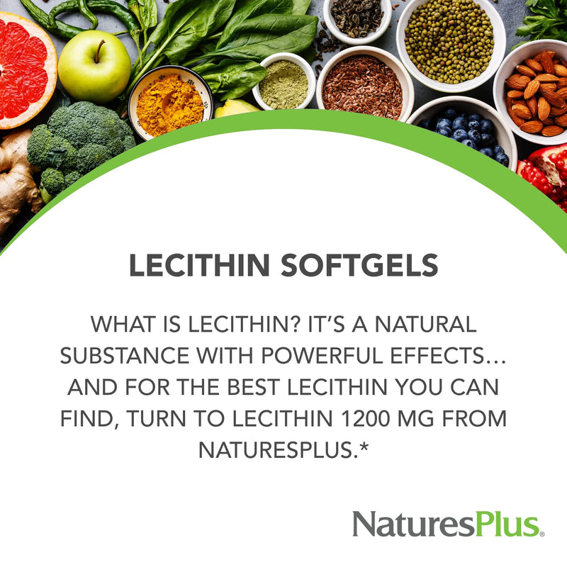 Natures Plus Lecithin 1200 90 Softgels - NewNest Australia
