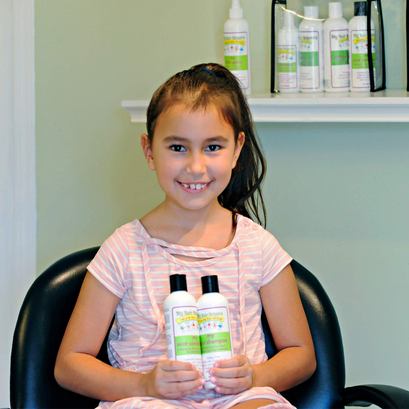 Lice Prevention Shampoo and Conditioner that Kills Lice and Eggs for Kids I Peppermint Essential Oil I Use Daily to Get Rid of Lice and Stay Nit-Free I Works on 1-2 Children 8 Ounces Each - NewNest Australia