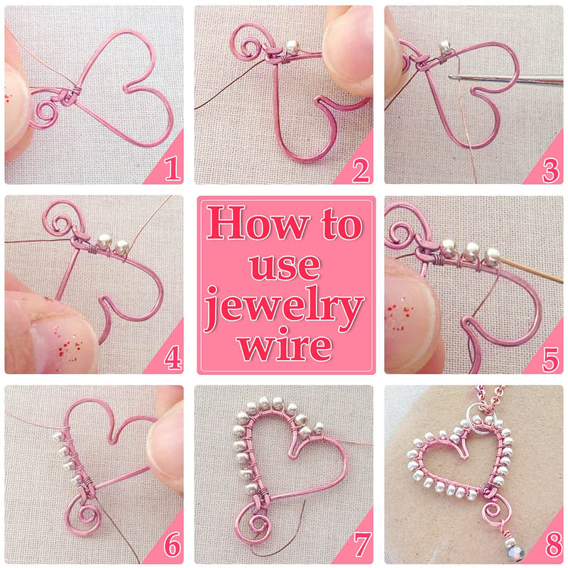 20 Gauge Jewelry Wire for Jewelry Making, Evatage 6 Rolls Craft Wire Tarnish Resistant Copper Beading Wire for Jewelry Making Supplies and Crafts - NewNest Australia