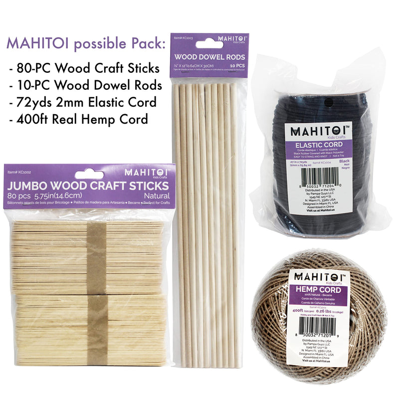 MAHITOI Dowel Rod Unfinished Hardwood 1/4 x 12 inches 10 Pieces for Arts, Crafts, Home décor, Holiday Ornaments, Handmade Gifts, macramé, Plant Support, DIY Equipment, Flag, Banner, Sign Stick - NewNest Australia