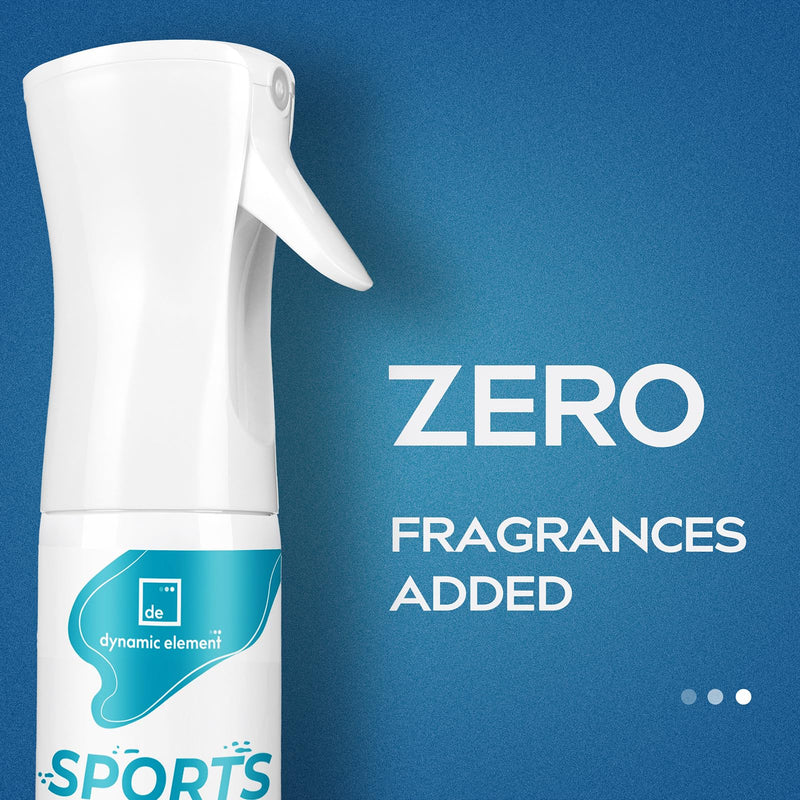Dynamic Element Sports Odor Remover, Fragrance-Free Sports Deodorant Spray For Smelly Shoes, Football Protectors, Helmets And Mats, Patented Mineral Based Formula, 266 Ml - NewNest Australia