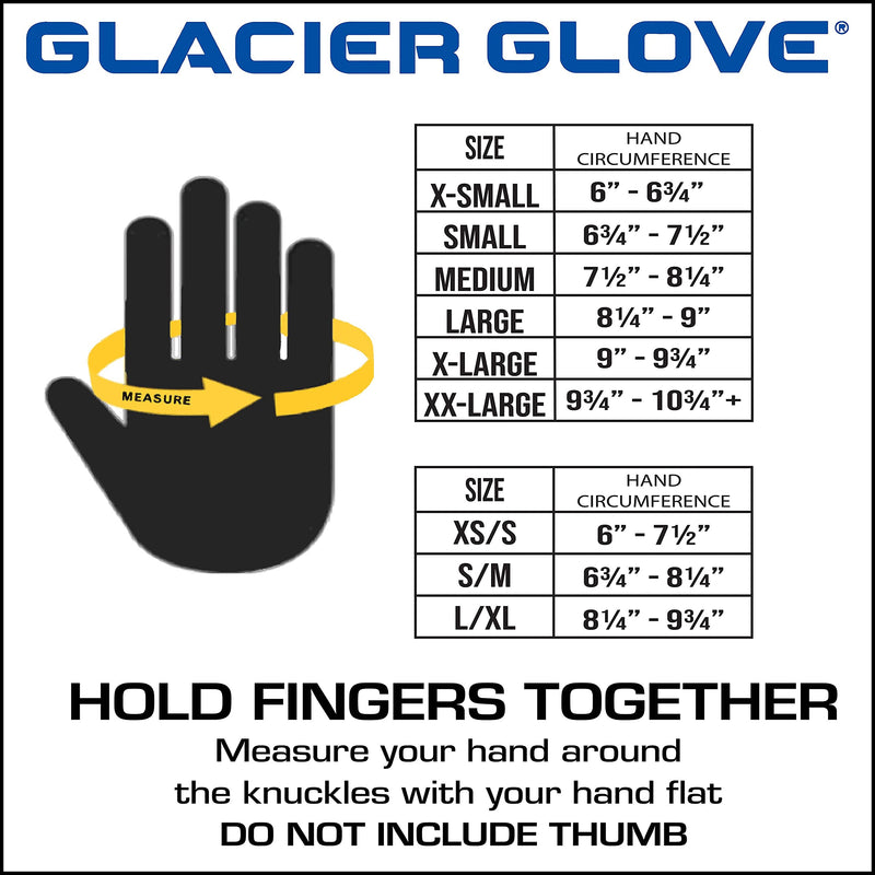 Glacier Glove Guide Full Finger Gloves - Coyote Large - NewNest Australia