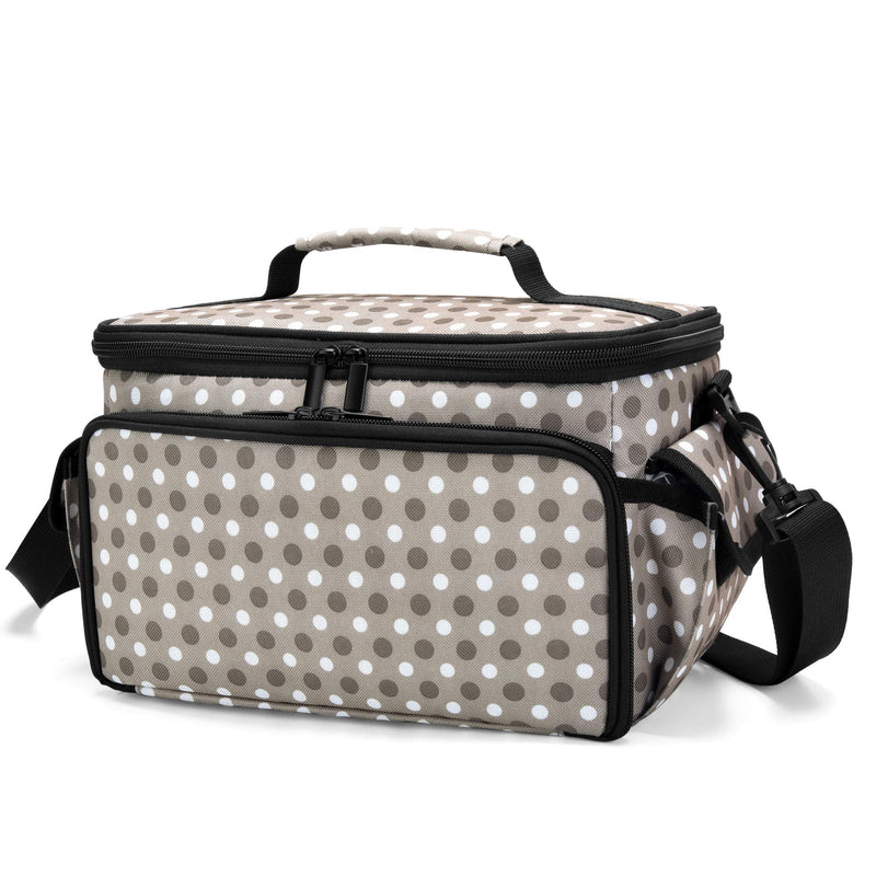 YARWO Carrying Case Compatible with Cricut Joy, Tote Bag with Detachable Divider for Power Adapter and Craft Accessories, Dots - NewNest Australia